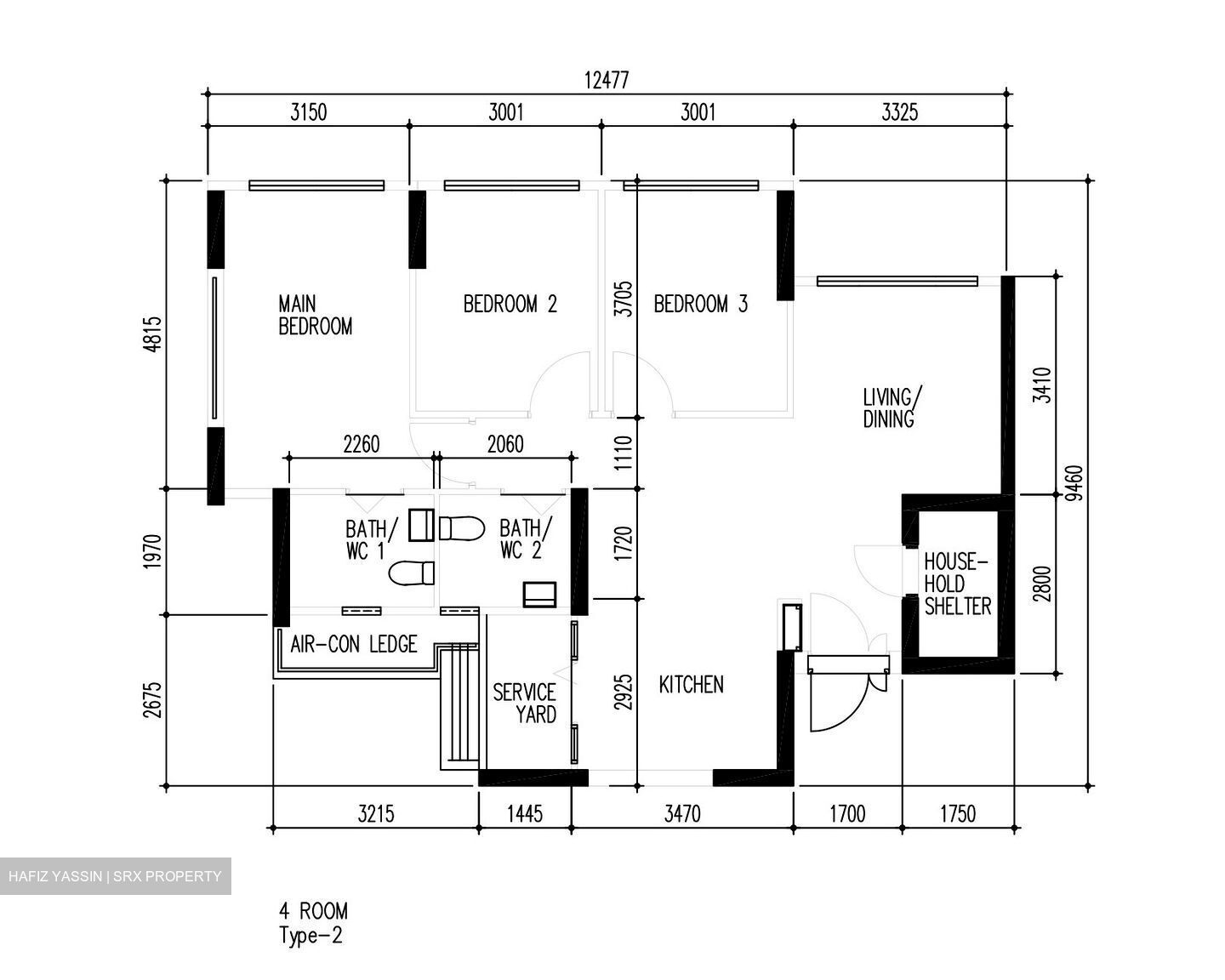 Blk 109A Eastglen @ Canberra (Sembawang), HDB 4 Rooms #599829101